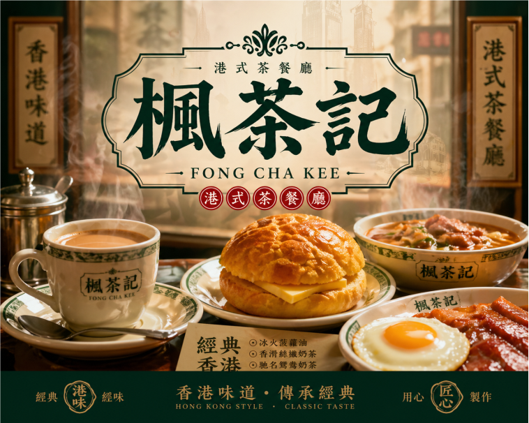 高雄菠蘿油推薦｜楓茶記冰火菠蘿油人氣必吃